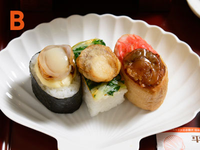 ベビーホタテ寿司